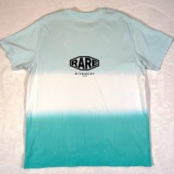 Givenchy Gradient Studio Logo T-shirt Mint Green - Picture 4 of 8